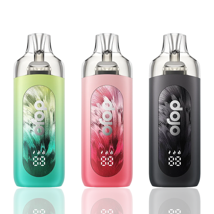 Three Dojo blast 30000 pro prefilled pod kits on a white background.