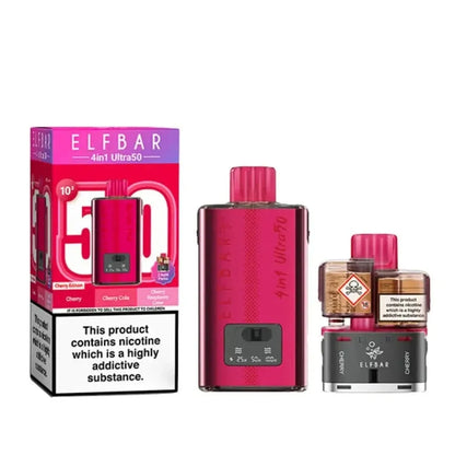 Elf Bar 4-In-1 Ultra 50 (50k) Prefilled Pod Kit