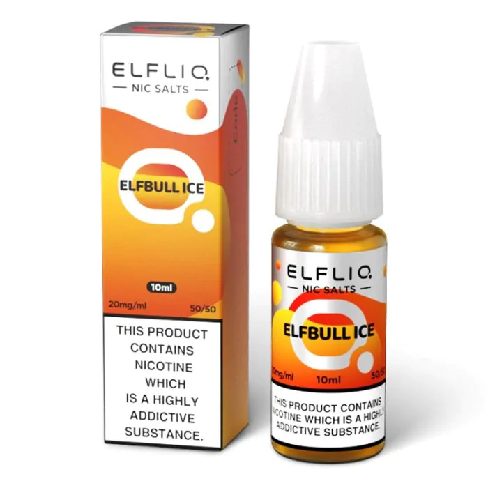 ELFLIQ Nic Salts E-liquid Elf Bull Ice Flavour