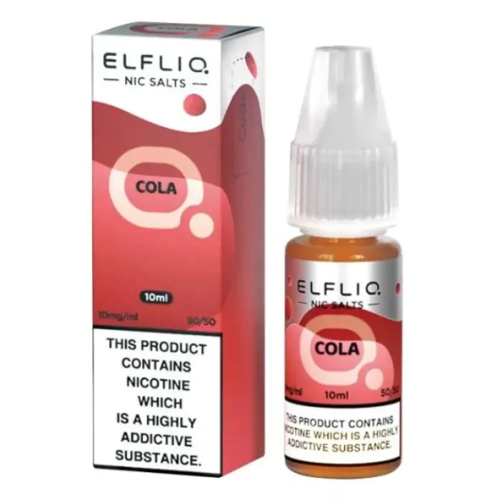 ELFLIQ Nic Salts E-liquid Cola flavour