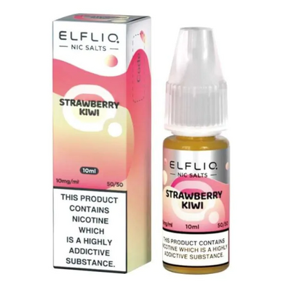 ELFLIQ Nic Salts E-liquid Strawberry Kiwi Flavour