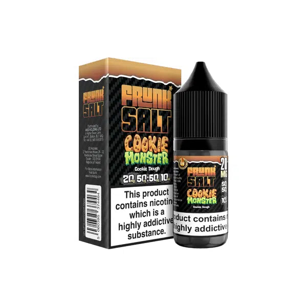 Frunk Salts 10ml Nic Salt E-Liquid Cookie Monster