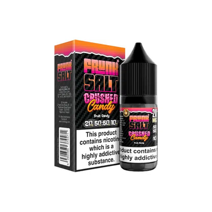 Frunk Salts 10ml Nic Salt E-Liquid Crushed Candy