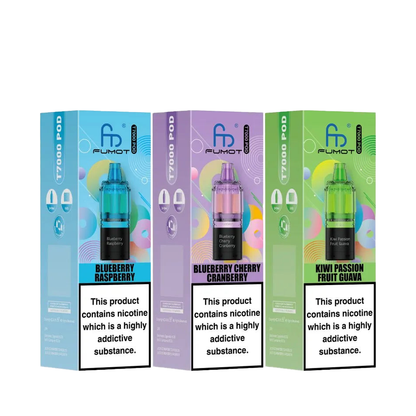 3 x box of Fumot Randm T7000 Replacement Pods