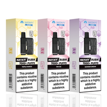 Hayati Rubik 7000 Puffs Replacement Pods & Refill Cartridge