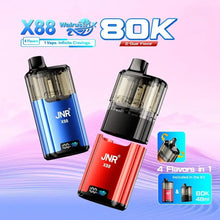 JNR WalrusX X88 80k Prefilled Replacement Pods
