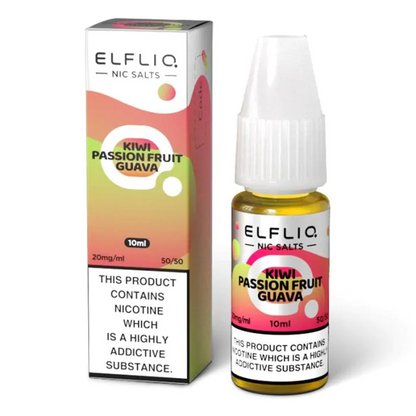 ELFLIQ Nic Salts E-liquid Passion Fruit Guava Flavour