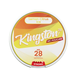 Kingston Snus Nicotine Pouches 28mg Lemon Citrus Flavour