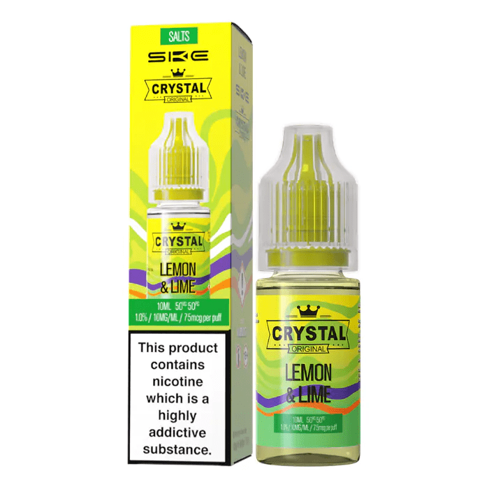 SKE Crystal Original Nic Salts Lemon Lime Flavour