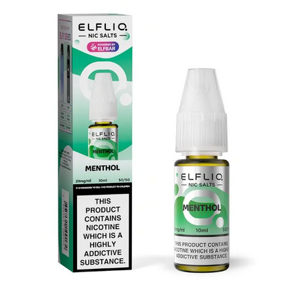 ELFLIQ Nic Salts E-liquid Menthol Flavour