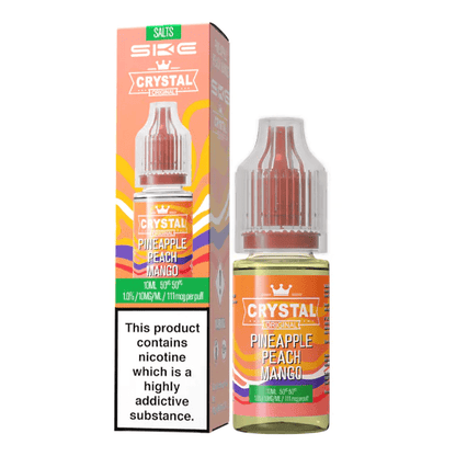 SKE Crystal Original Nic Salts Pineapple Peach Flavour