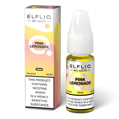 ELFLIQ Nic Salts E-liquid Pink Lemonade Flavour