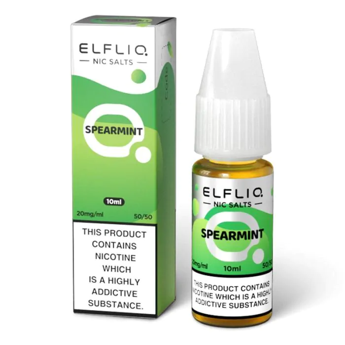 ELFLIQ Nic Salts E-liquid Spearmint Flavour