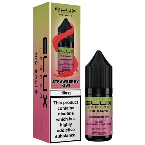 Elux Legend Nic Salts E-Liquid Strawberry Kiwi Flavour