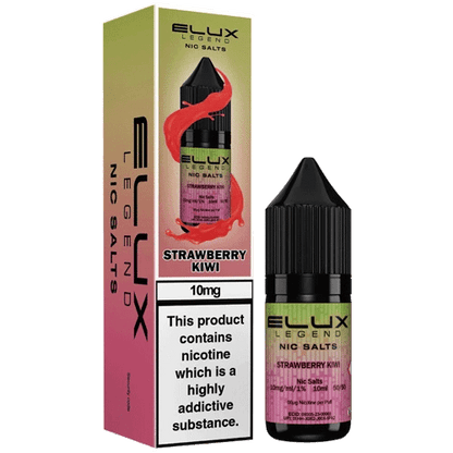 Elux Legend Nic Salts E-Liquid Strawberry Kiwi Flavour