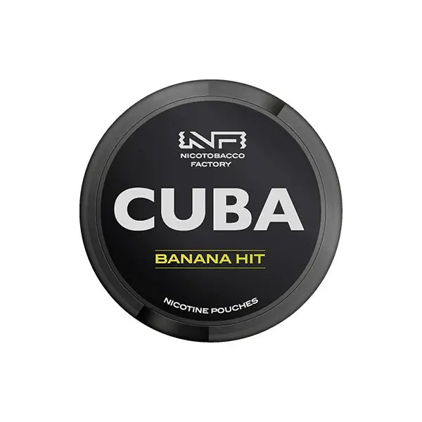 Cuba Black Snus 43mg (Nicotine Pouches) Vape At Door