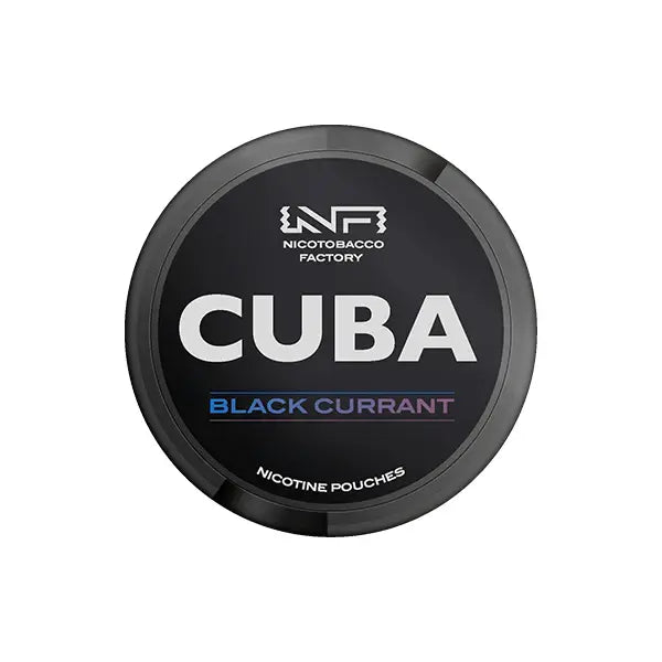 Cuba Black Snus 43mg (Nicotine Pouches) Vape At Door