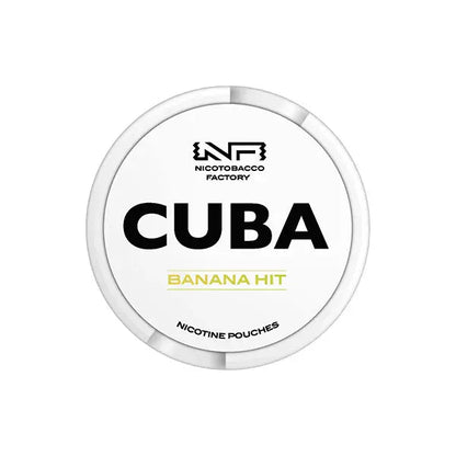 CUBA White Snus 16mg (Nicotine Pouches) Vape At Door