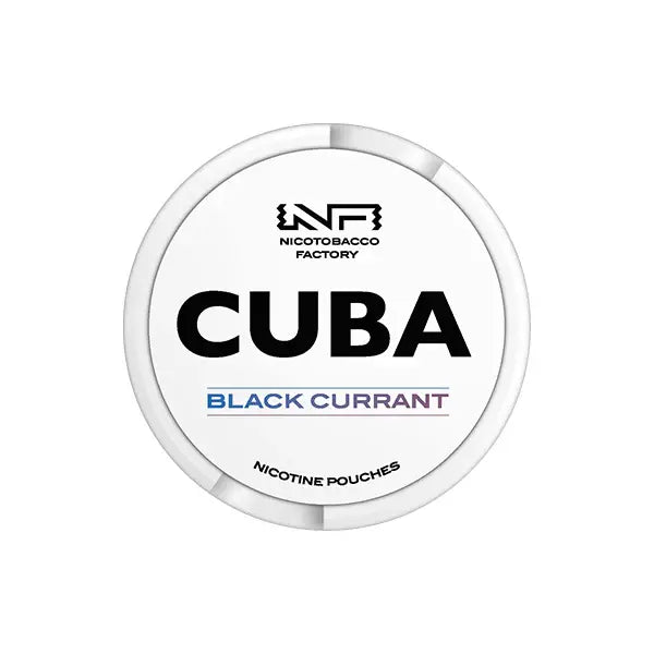 CUBA White Snus 16mg (Nicotine Pouches) Vape At Door