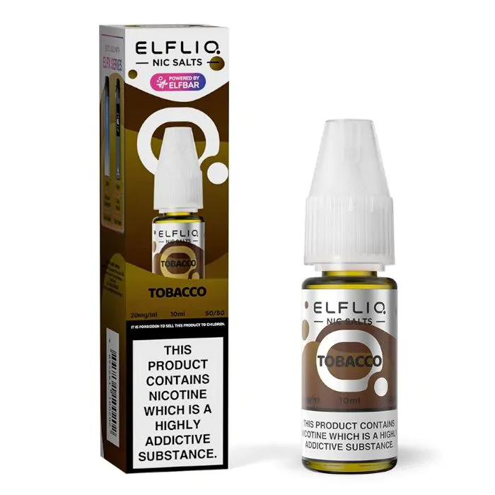 ELFLIQ Nic Salts E-liquid Tobacco Flavour