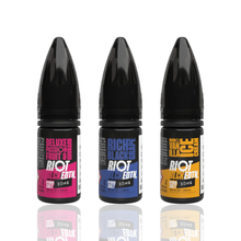 Riot Squad Black Edition Nic Salts E-Liquid Now Available at Vapease uk