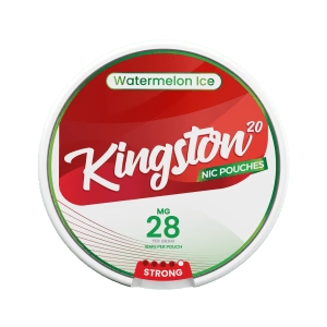 Kingston Snus Nicotine Pouches 28mg Watermelon Ice Flavour