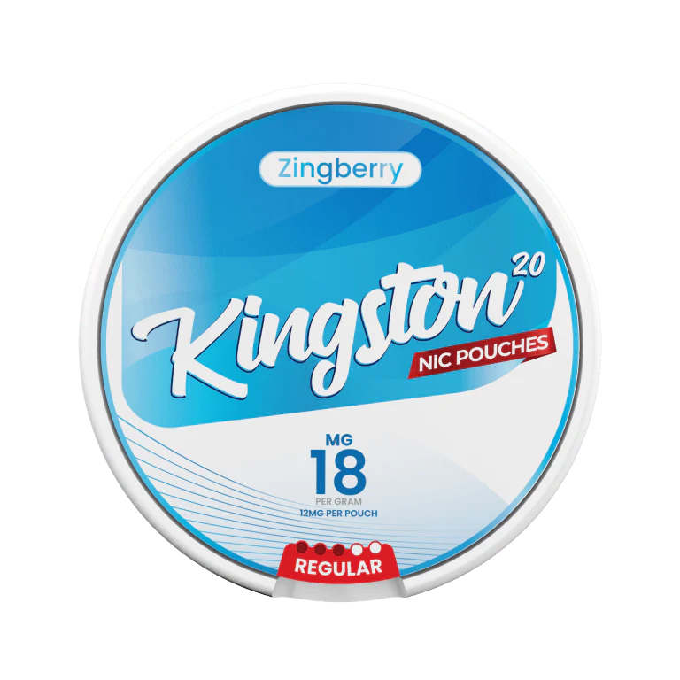 Kingston Snus Nicotine Pouches 18mg Zingberry Flavour